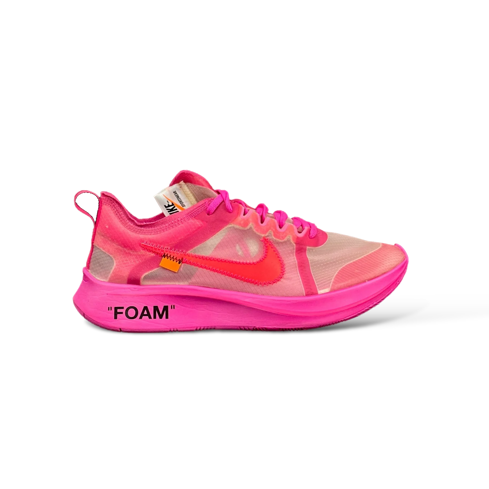 Baskets Nike Zoom Fly Off-White The Ten Tulip Pink – Taille 42