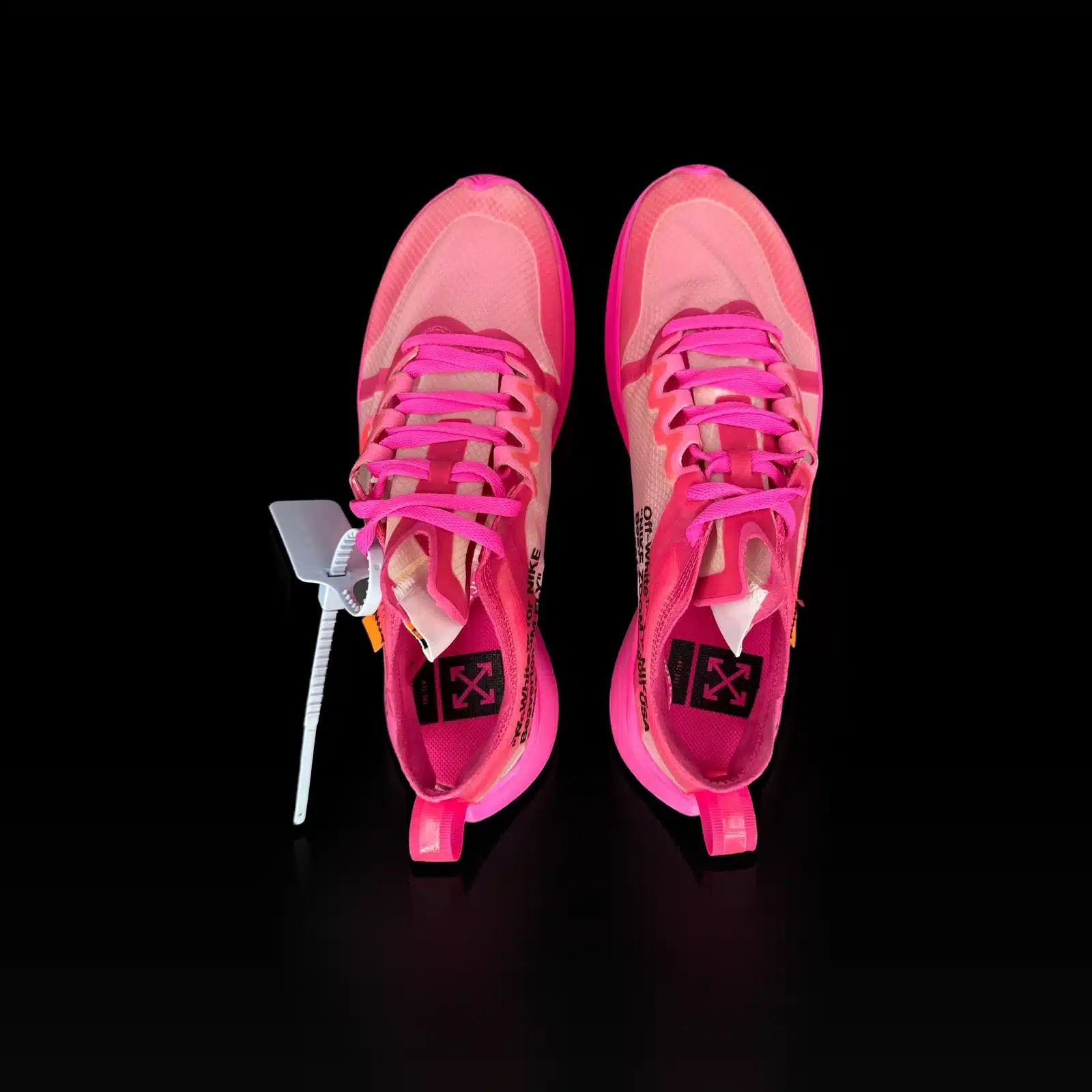 Nike Zoom Fly Off-White The Ten Tulip Pink Sneakers – Size 42 – 6