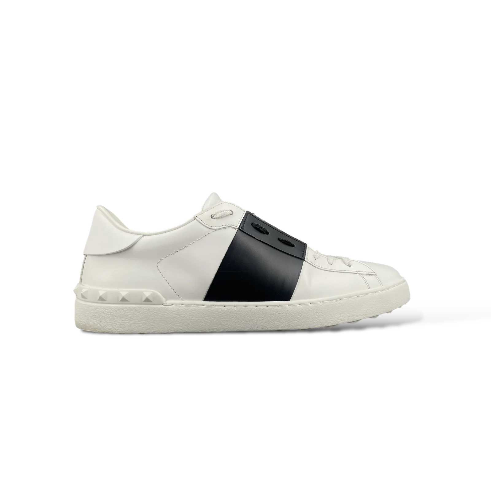 Baskets Valentino Garavani Open Blanc et Noir – Taille 44