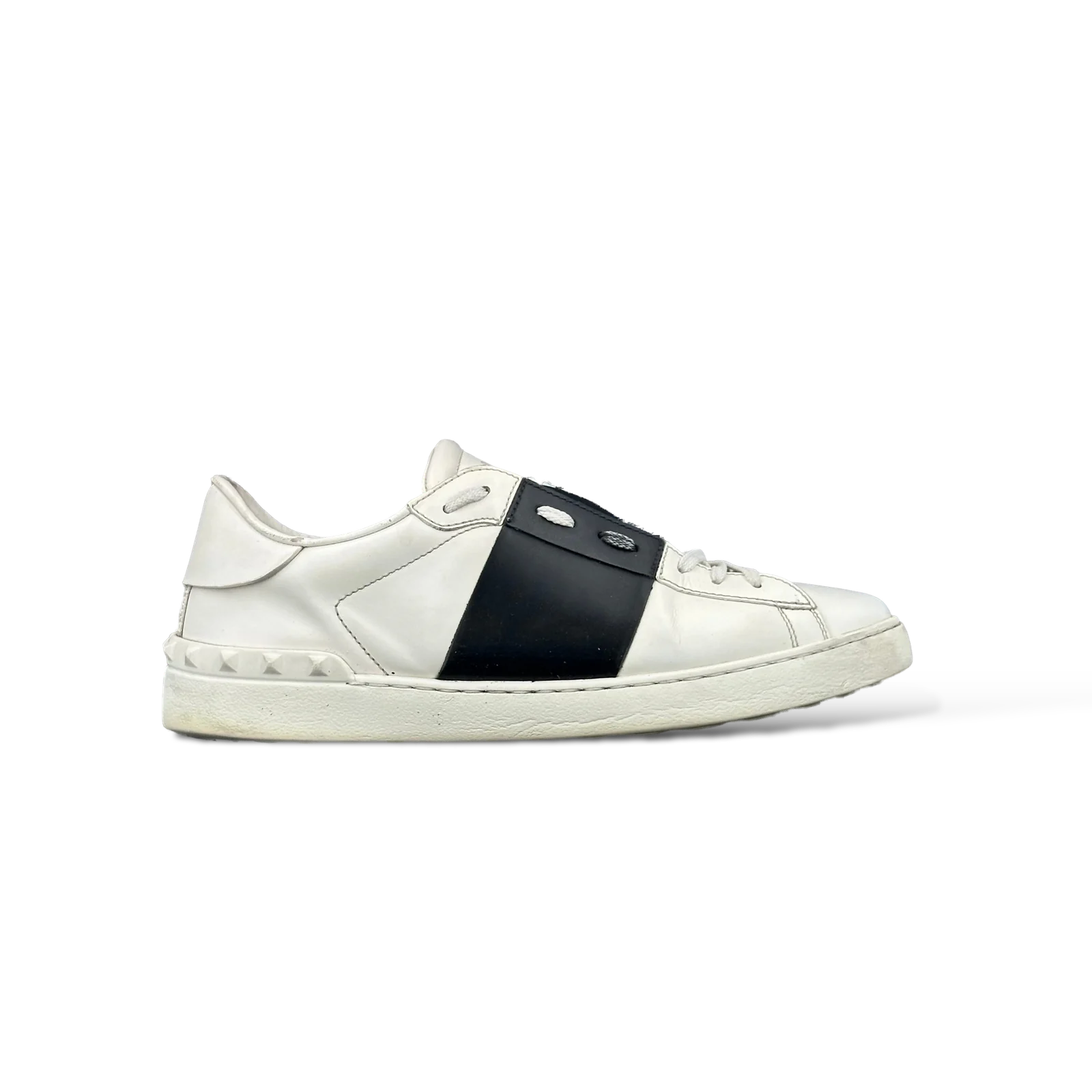 Baskets Valentino Garavani Open Blanc et Noir – Taille 44