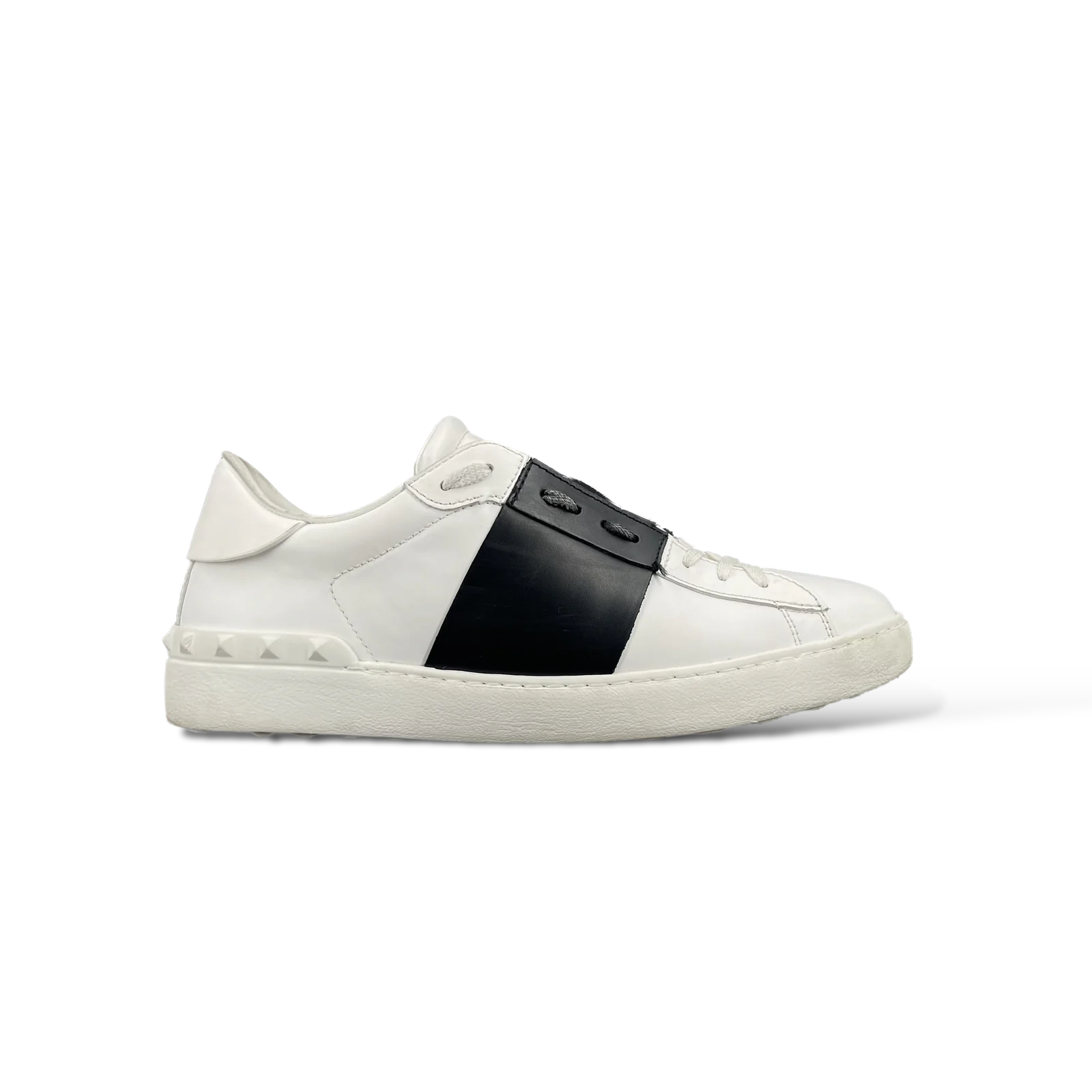 Baskets Valentino Garavani Open Blanc et Noir – Taille 41
