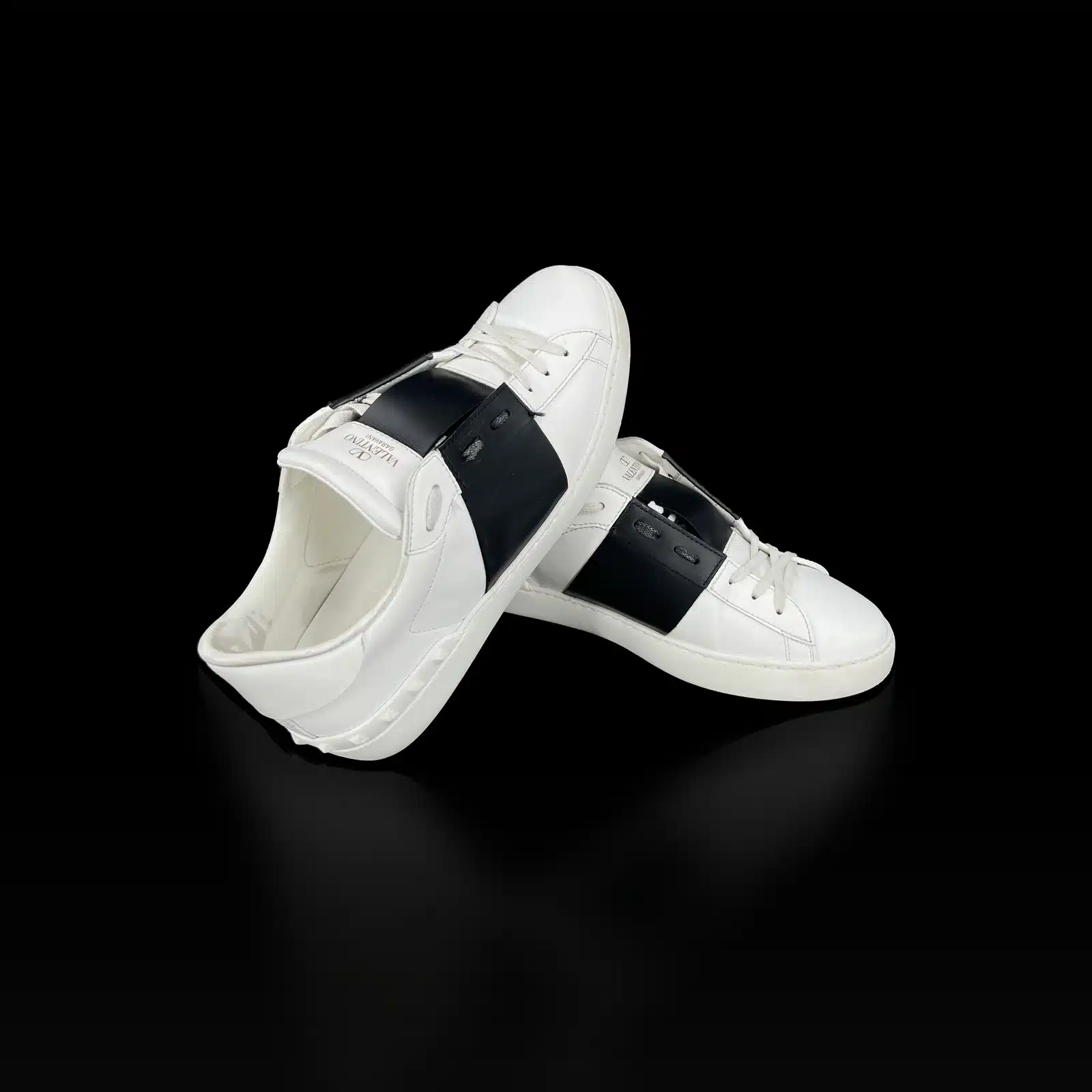 Paire de baskets Valentino Open avec logo Valentino Garavani sur la languette