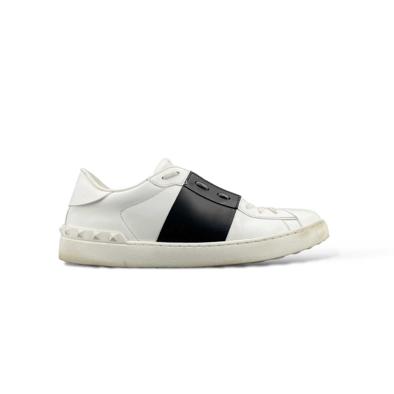 Baskets Valentino Garavani Open Blanc et Noir – Taille 44