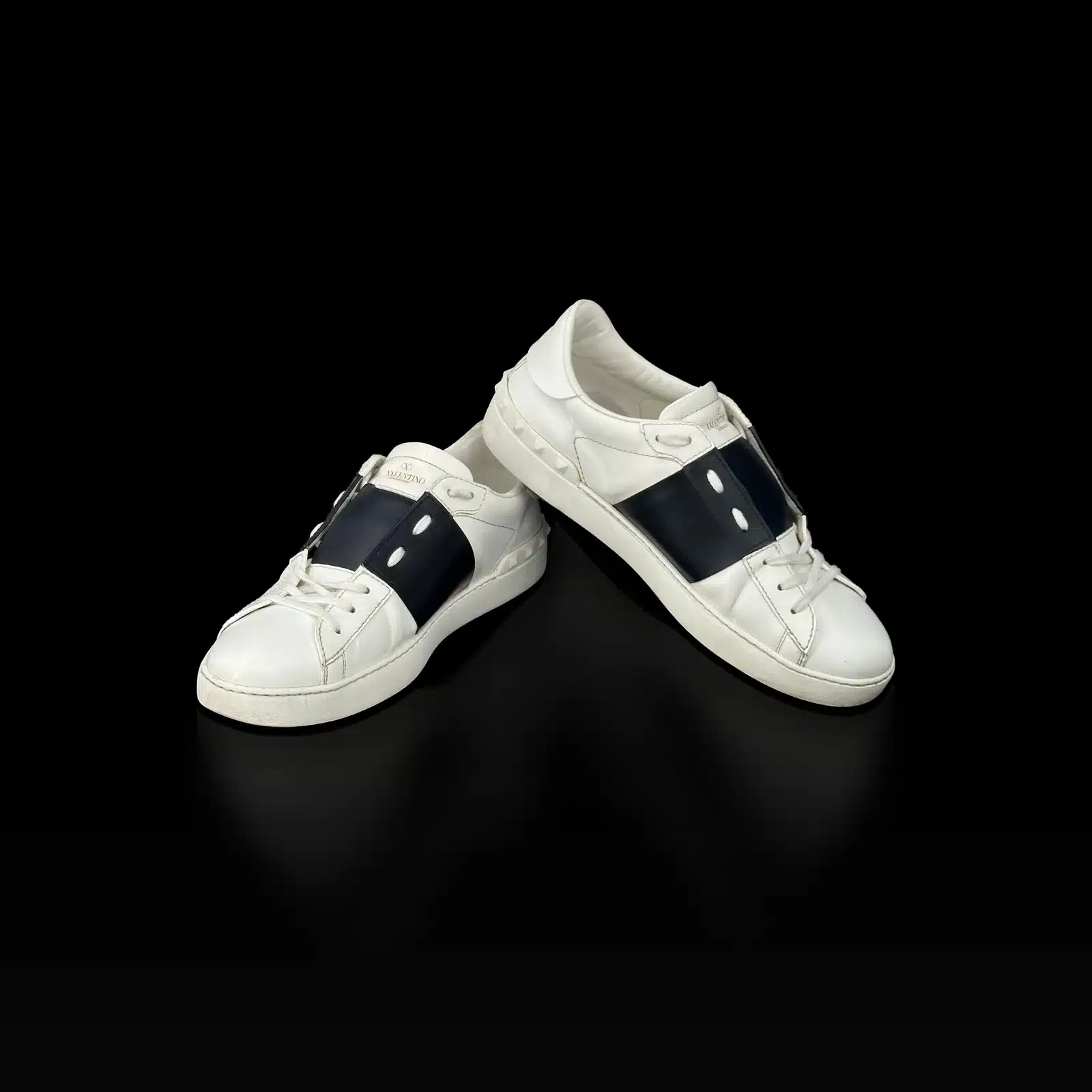 Valentino Garavani Open Sneakers White and Black – Size 43 – 3