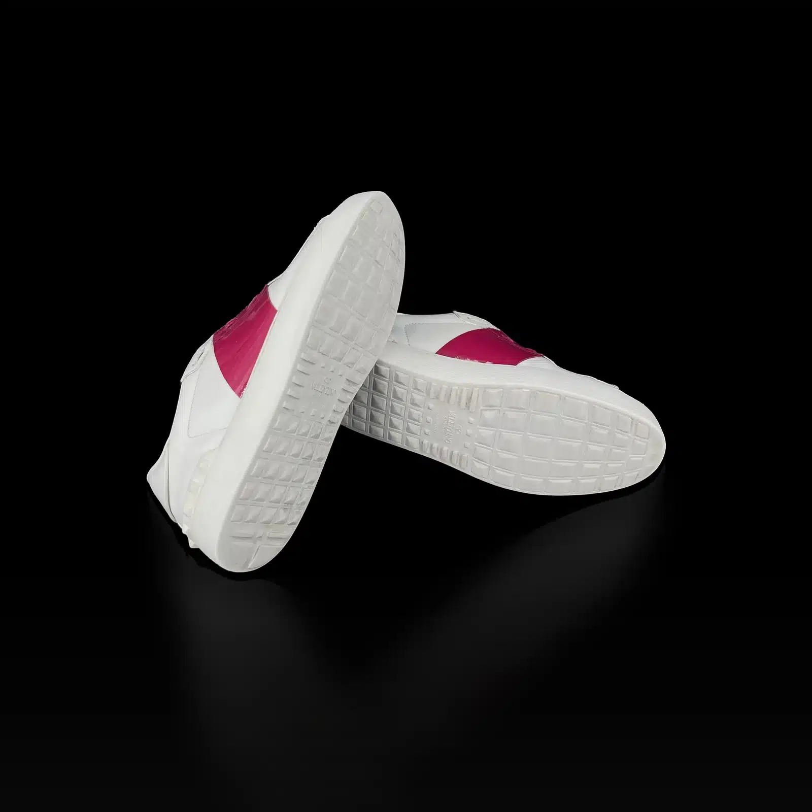 Semelles blanches des baskets Valentino Open