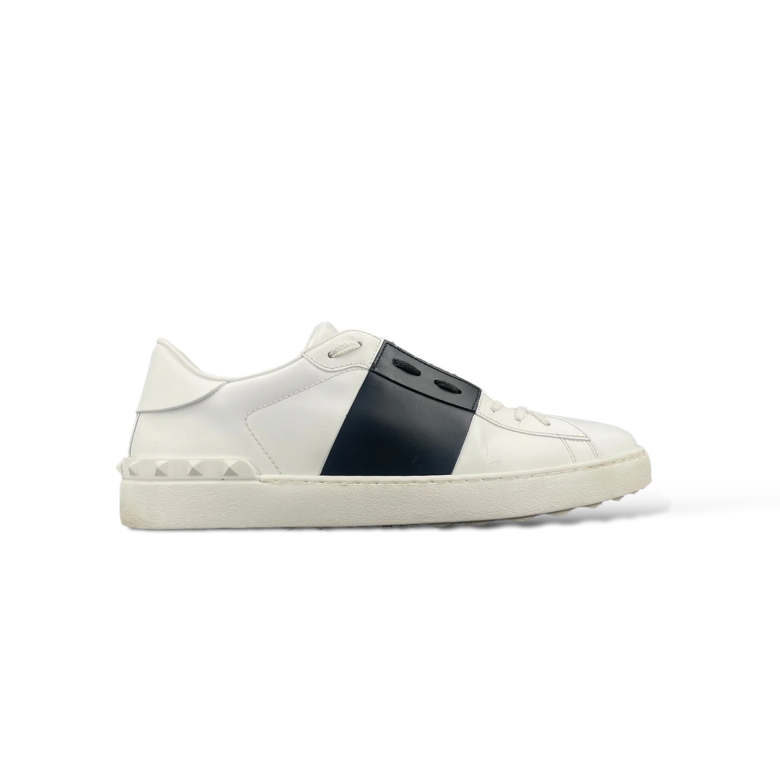 Baskets Valentino Open Blanc et Noir – Taille 44
