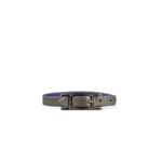 Bracciale Hermès Behapi Grigio Metallizzato e Blu – Taglia Unica