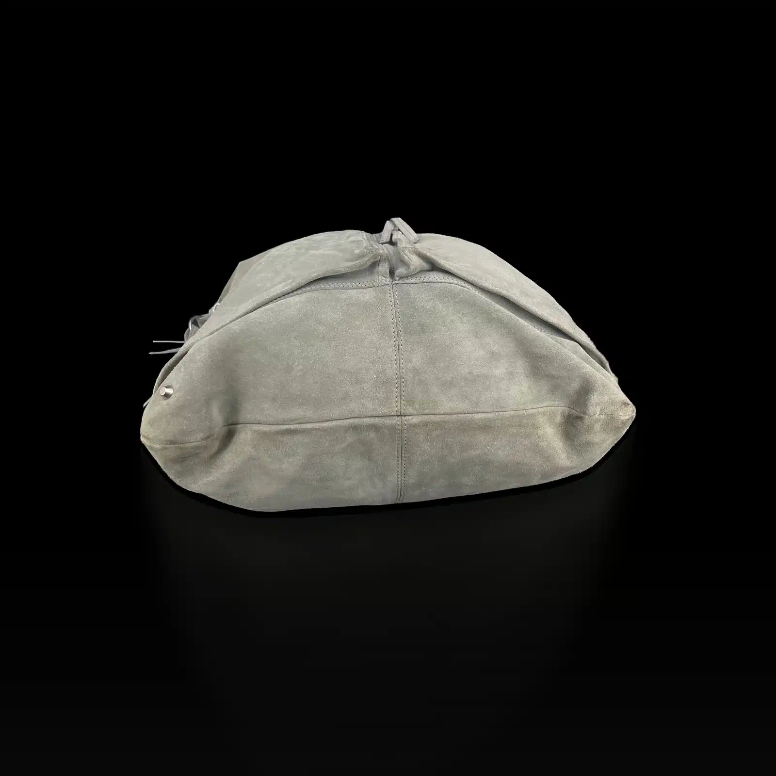 Dessous du cabas Balenciaga en daim gris