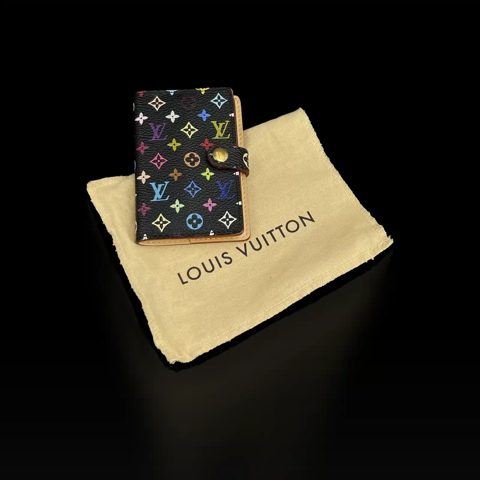 Carnet de Bal Louis Vuitton Multicolore noir avec son pochon