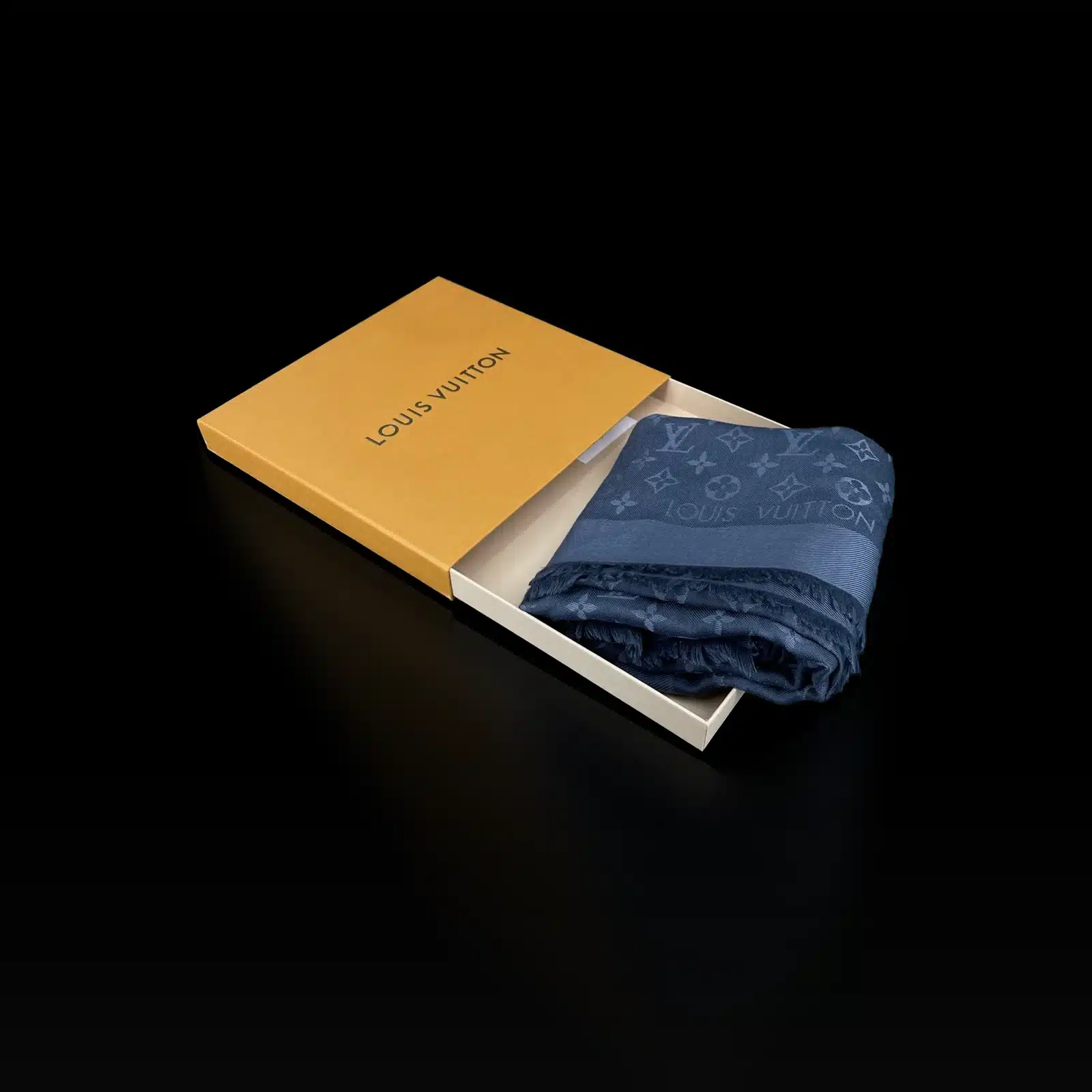 Châle Louis Vuitton Monogram Gris – Taille Unique