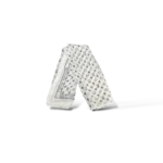 Pañuelo Louis Vuitton Monogram de Seda Blanco y Negro – Talla Única