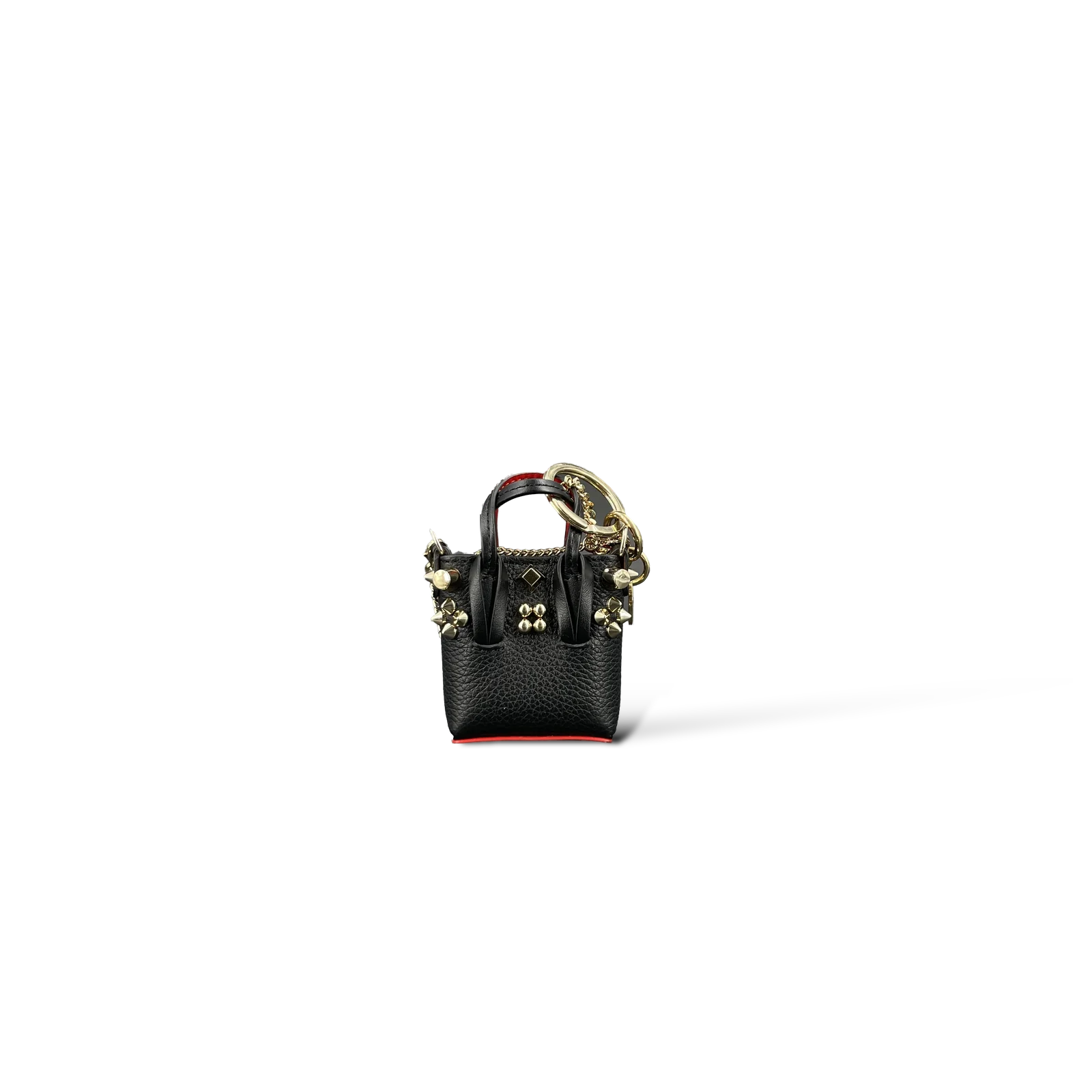 Mini Sac Christian Louboutin Cabata Case Noir Clouté – Bijou de Sac