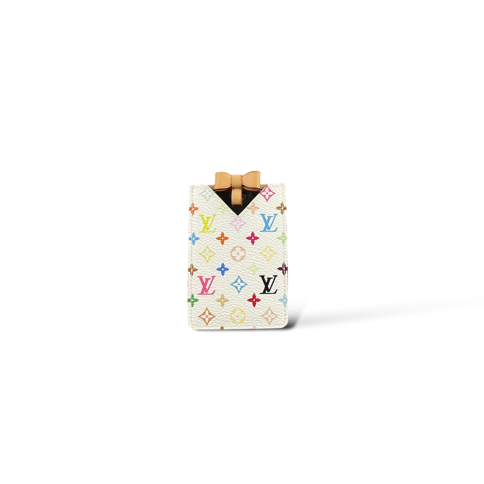 Miroir de poche Louis Vuitton Monogram Multicolore Blanc – Mini