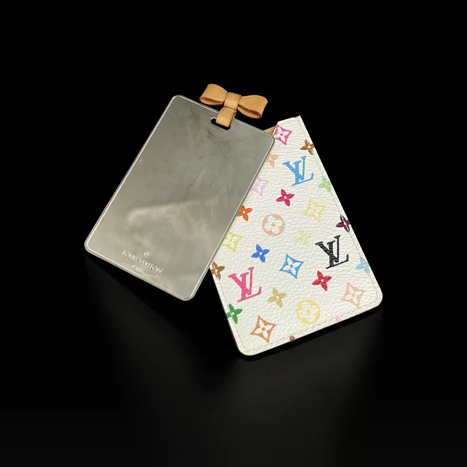 Miroir de poche Louis Vuitton Monogram Multicolore Blanc – Mini