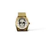 Reloj Zadig & Voltaire Calavera Dorado con Correa Milanesa – Talla Única