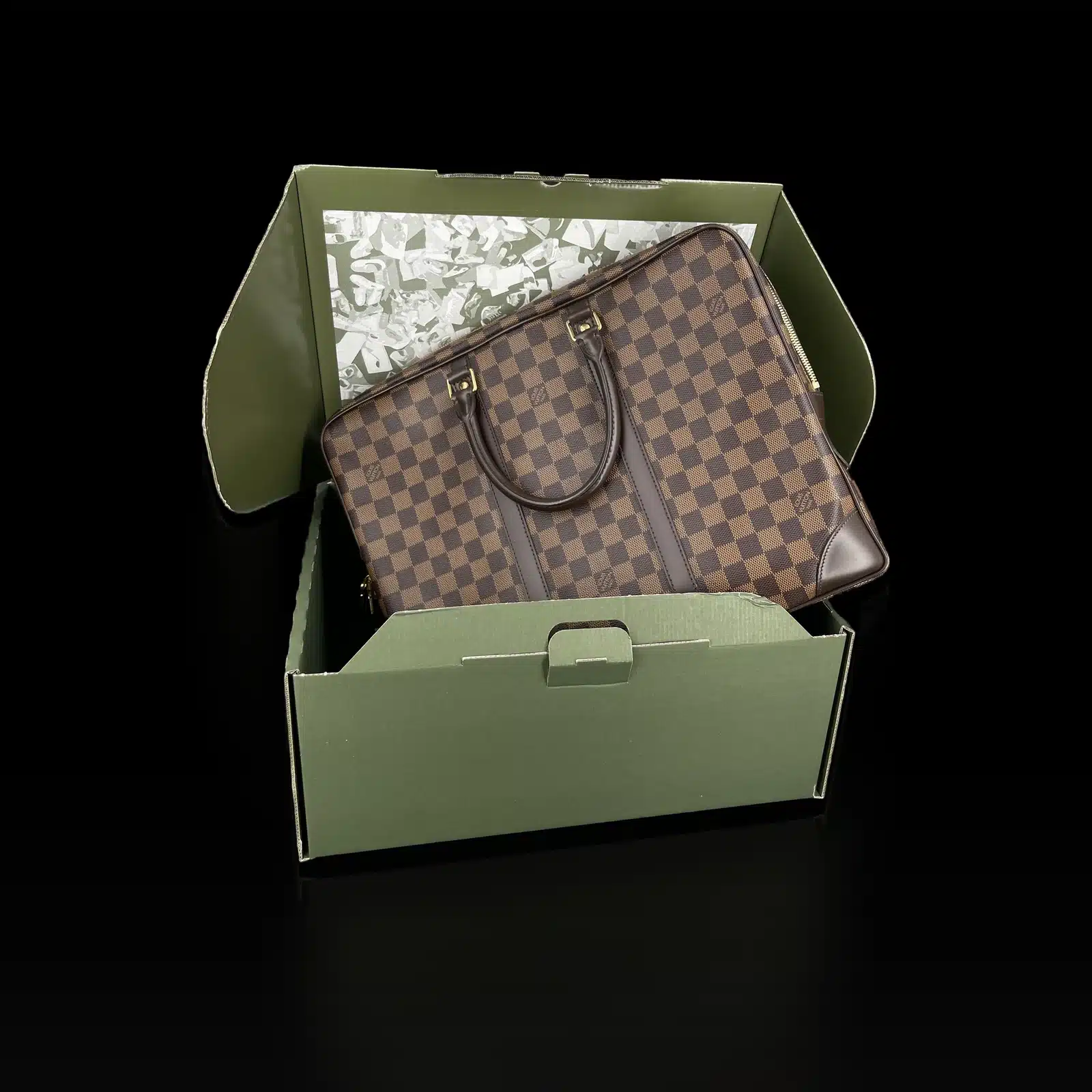 Porte-Documents Voyage Louis Vuitton Damier Ébène