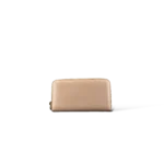 Chloé Zip-Around Wallet in Powder Pink and Beige Leather
