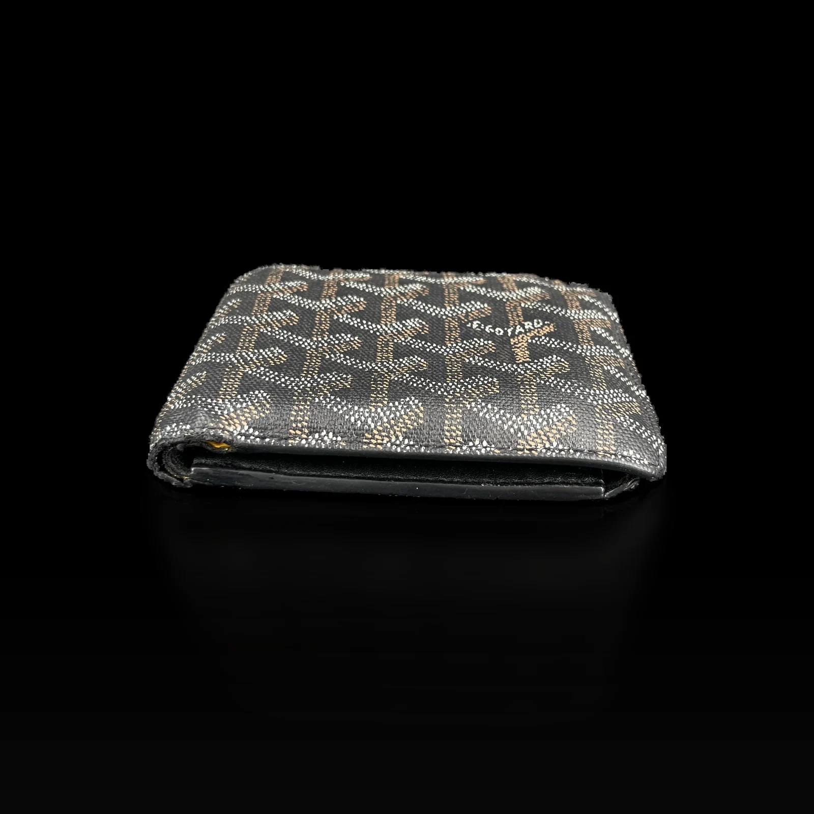 Goyard Victoire Wallet in Black Goyardine Canvas – 4