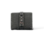 Portefeuille Gucci Jackie en toile GG noire – Taille unique