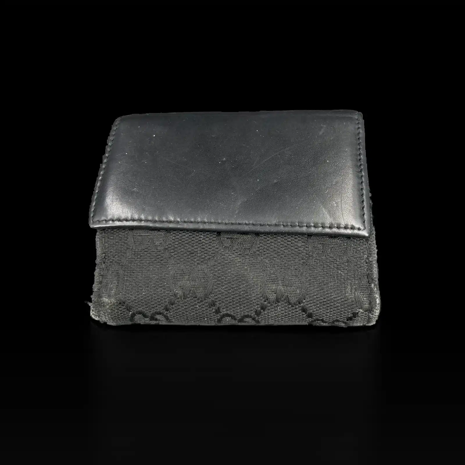 Gucci Jackie Wallet in Black GG Canvas – One Size – 5
