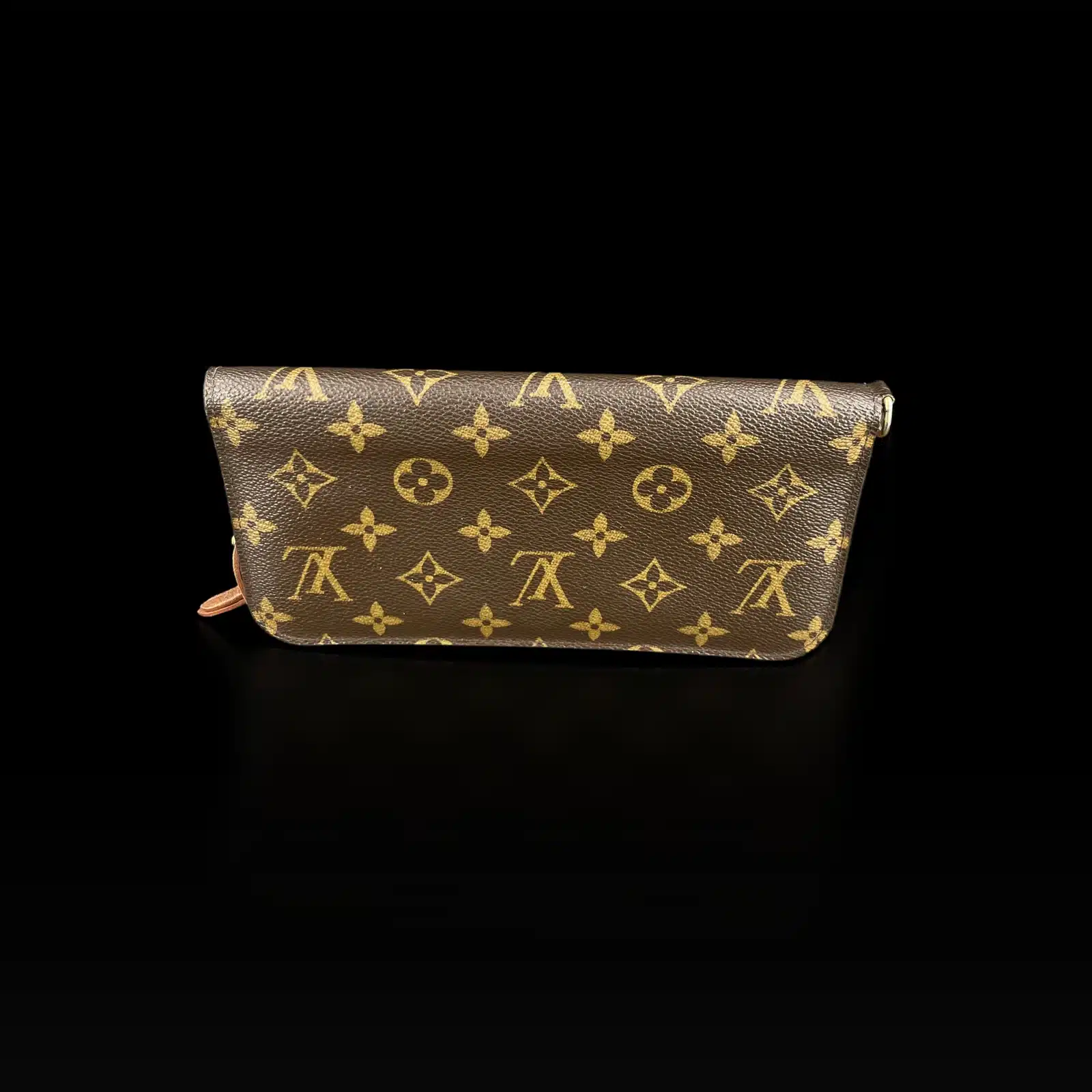 Dos du portefeuille Louis Vuitton Insolite en toile Monogram