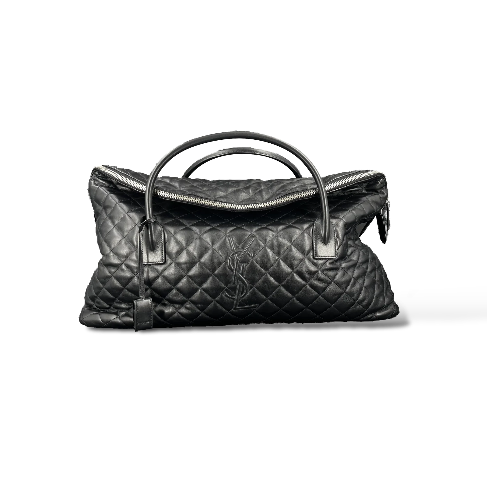 Sac de Voyage Saint Laurent ES Giant Cuir Matelassé Noir