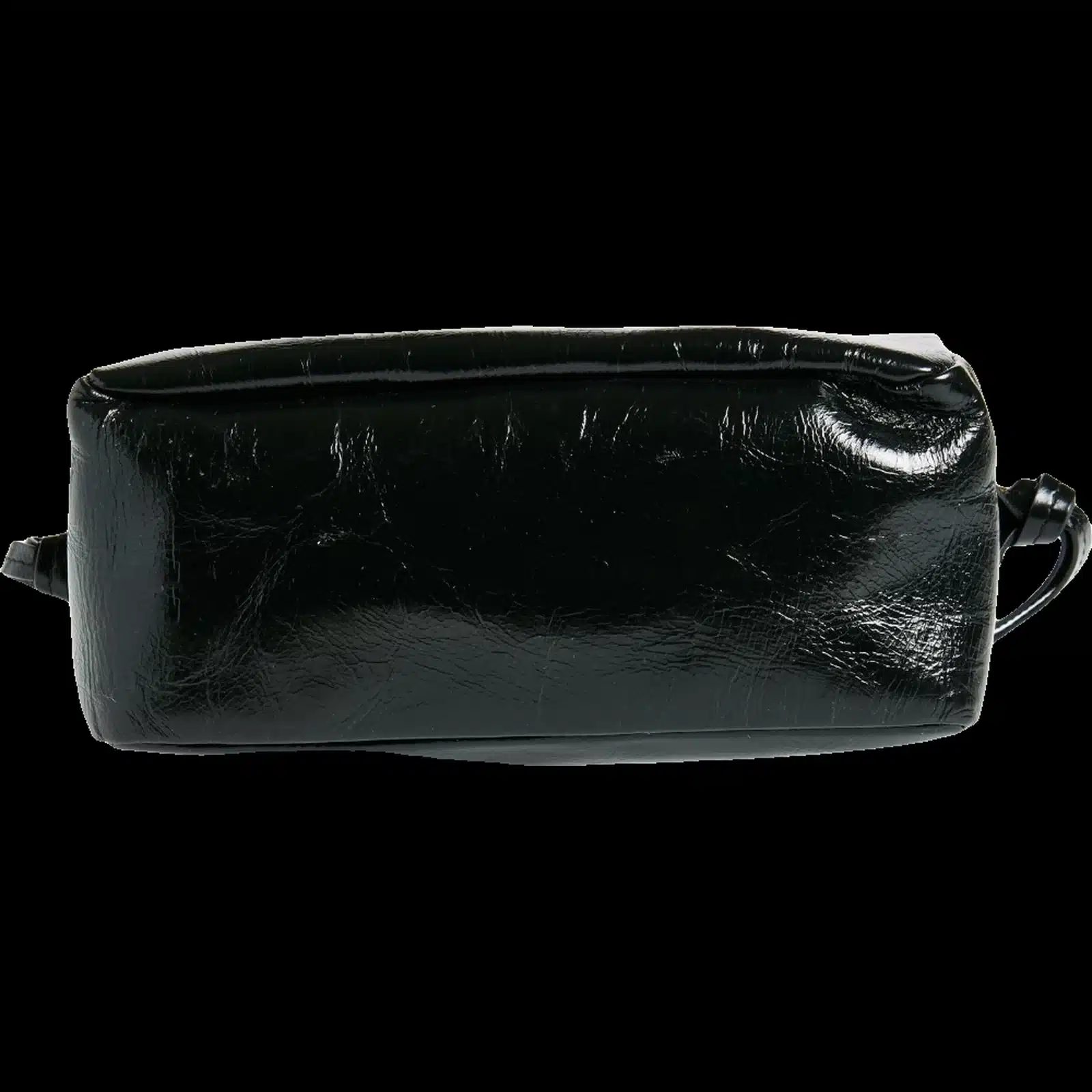 Borsa Isabel Marant Wardy Camera in Pelle Stropicciata Nera – 5