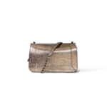 Jérôme Dreyfuss Bobi M Bag in Metallic Bronze Leather