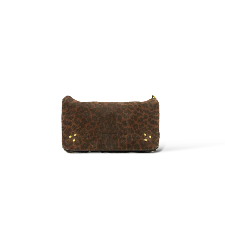 Jerome Dreyfuss Bobi Small Bag in Leopard Suede