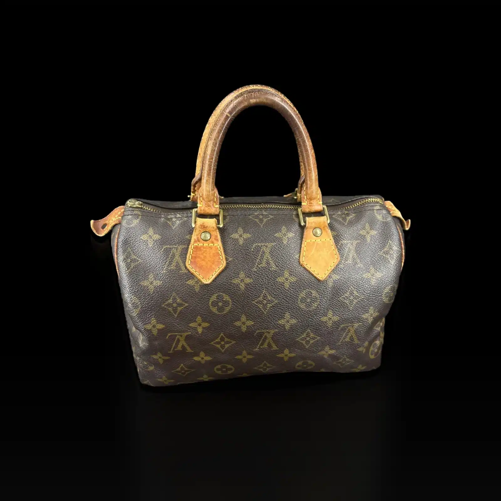 Louis Vuitton Speedy 25 Bag Brown Monogram Canvas – 3
