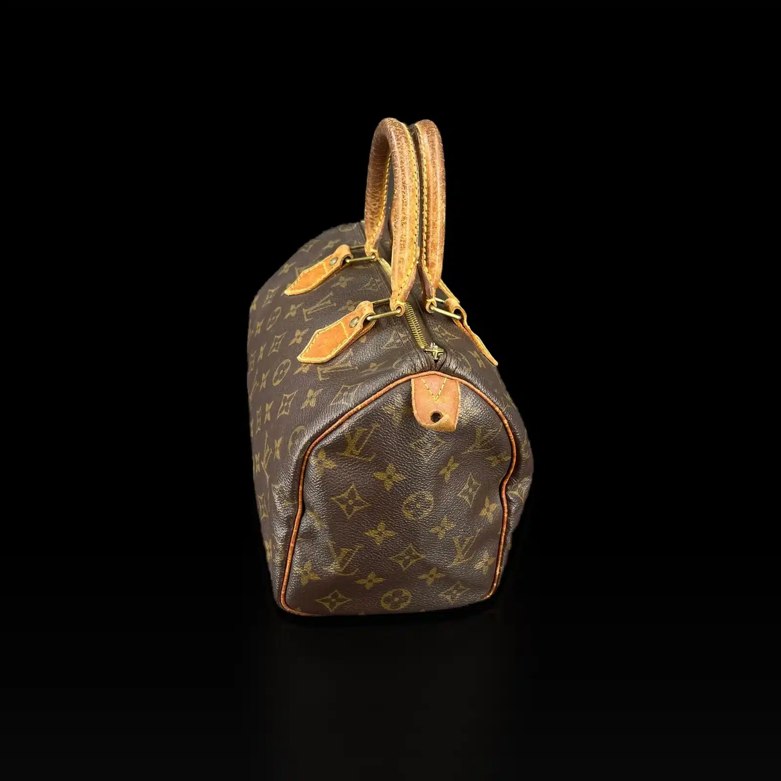 Louis Vuitton Speedy 25 Bag Brown Monogram Canvas – 4