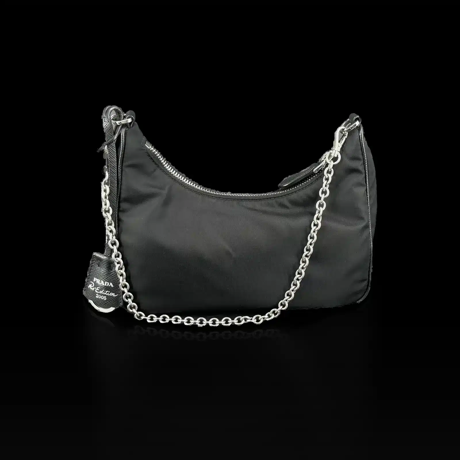 Prada Re-Edition 2005 Bag in Black Nylon – 3
