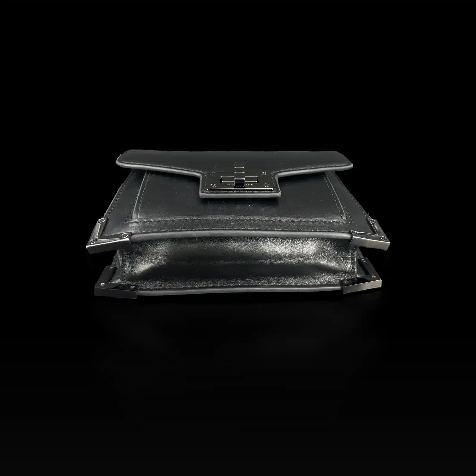 The Kooples Emily Mini Bag Black Leather – 4