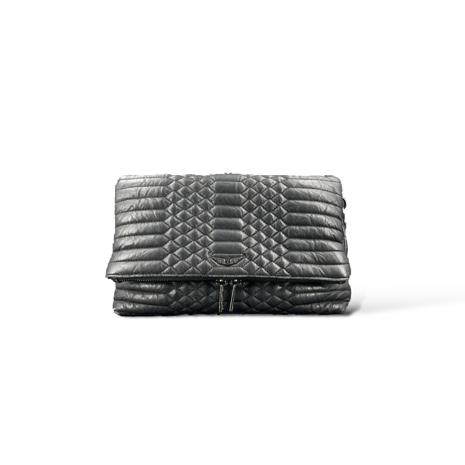 Sac Zadig et Voltaire Rocky Matelassé Noir – Taille Médium