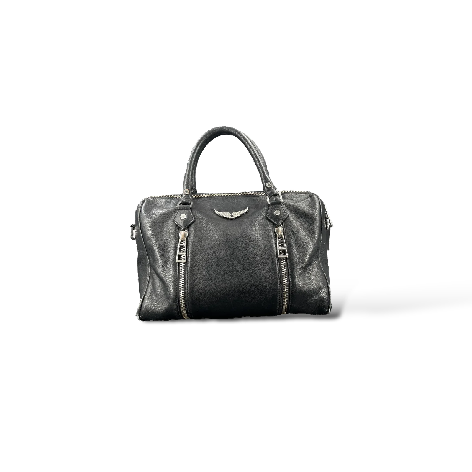 Sac Zadig & Voltaire Sunny Medium Cuir Noir
