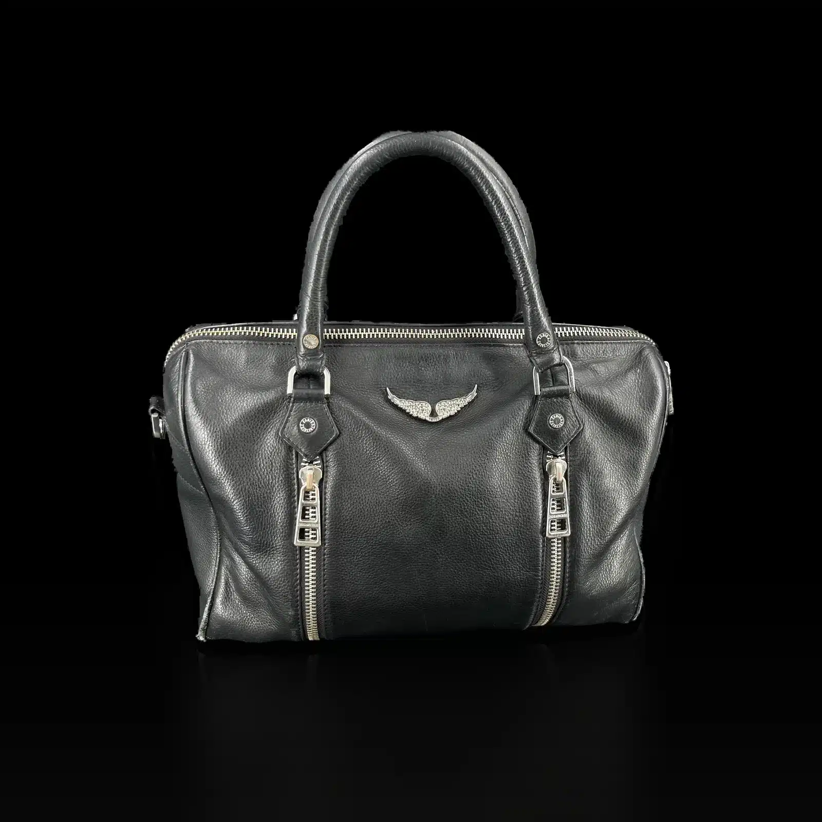 Borsa Zadig & Voltaire Sunny Medium Pelle Nera – 3