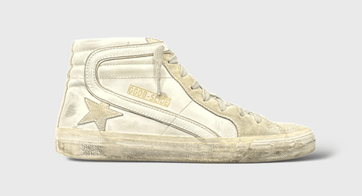 9740 Golden Goose Slide blanc/beige 41