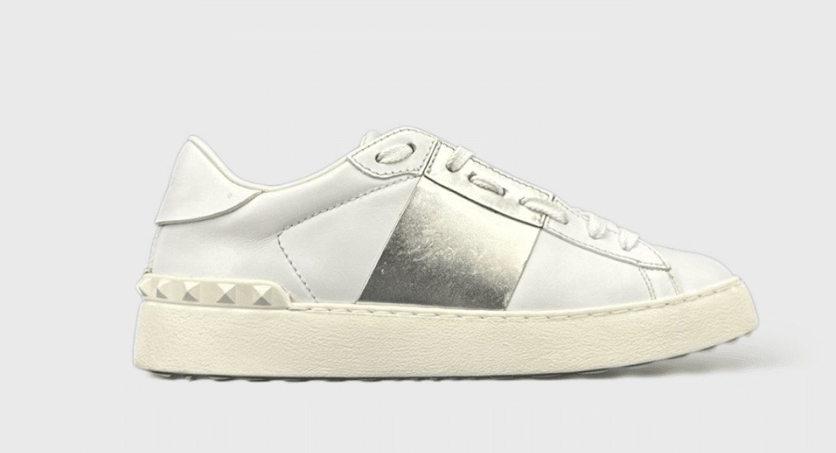 10010 Valentino Open Blanc/Argenté 36,5