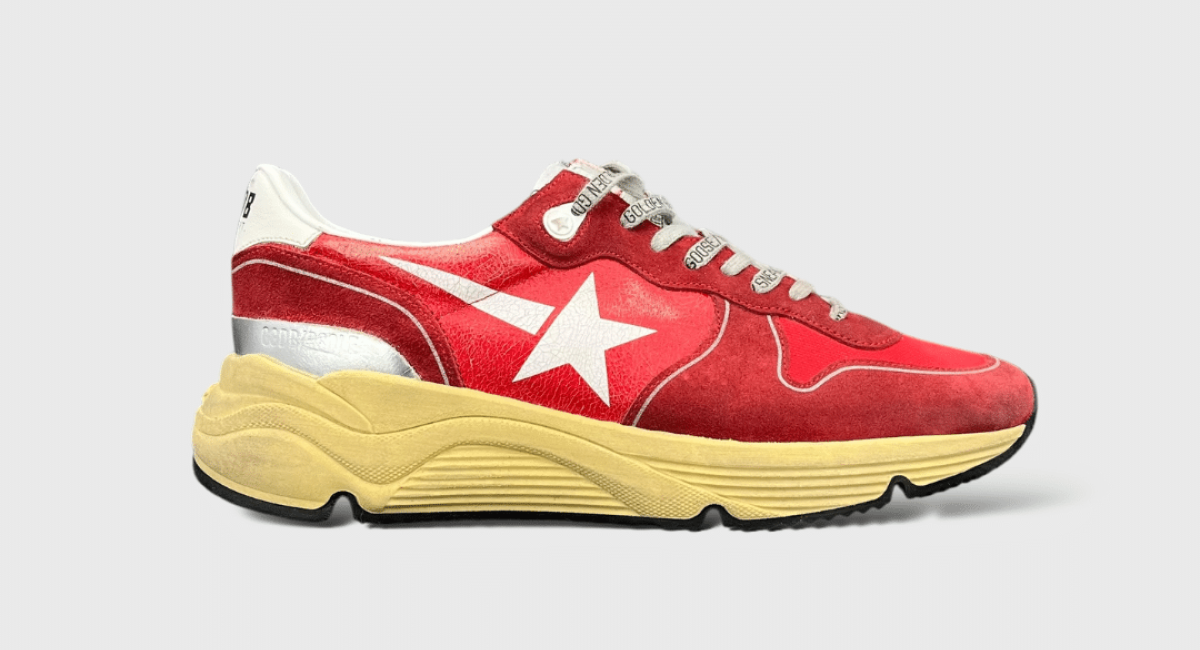 7498 Golden Goose Running Rouge/Jaune/Blanc 43