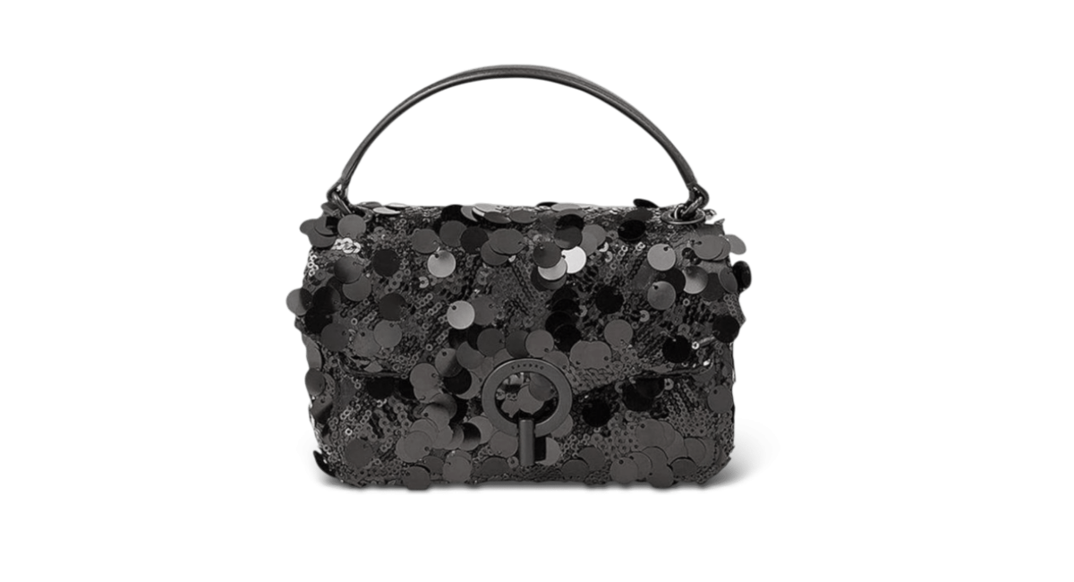 Sandro Yza Noir Sequins Mini