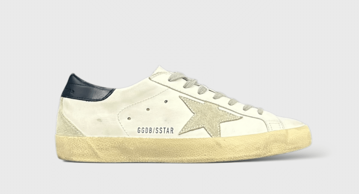 9476 Golden Goose Super Star Blanc/Bleu/Gris 39