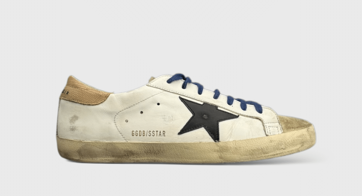 9886 Golden Goose Superstar Blanc/Beige/Noir 42