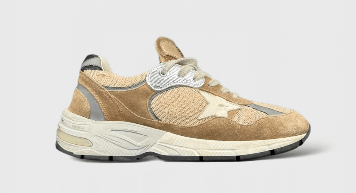 9433 Golden Goose Dad Star marron/gris/blanc 39