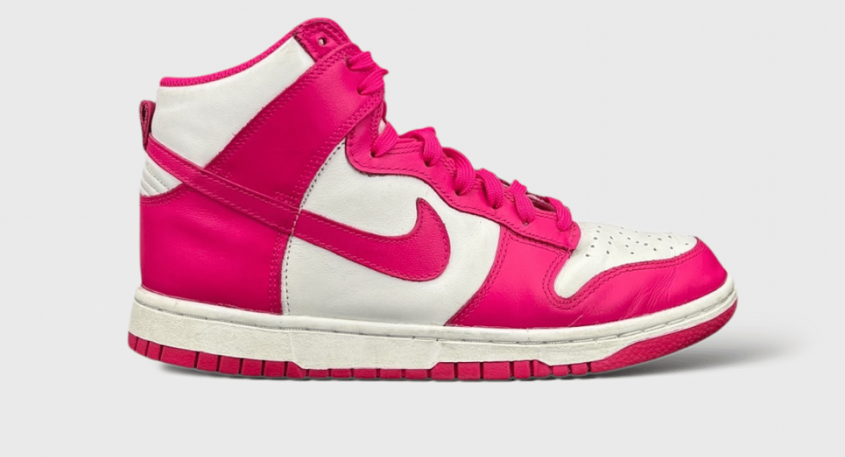 0000000674 Nike Dunk High Rose/Blanc 38,5