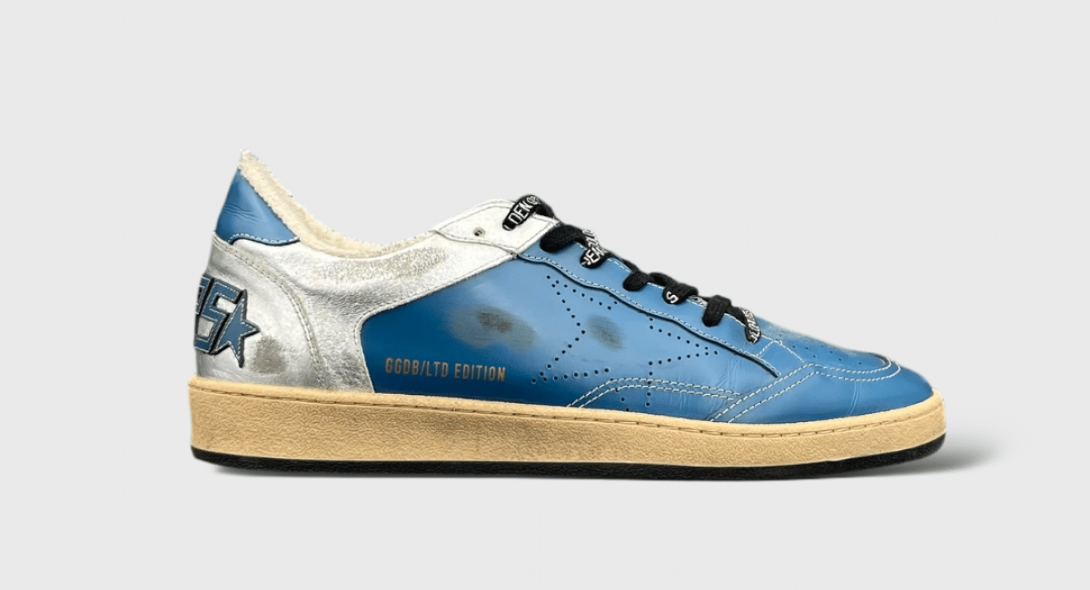 0000000750 Golden Goose Ball Star Bleu/Argent 44