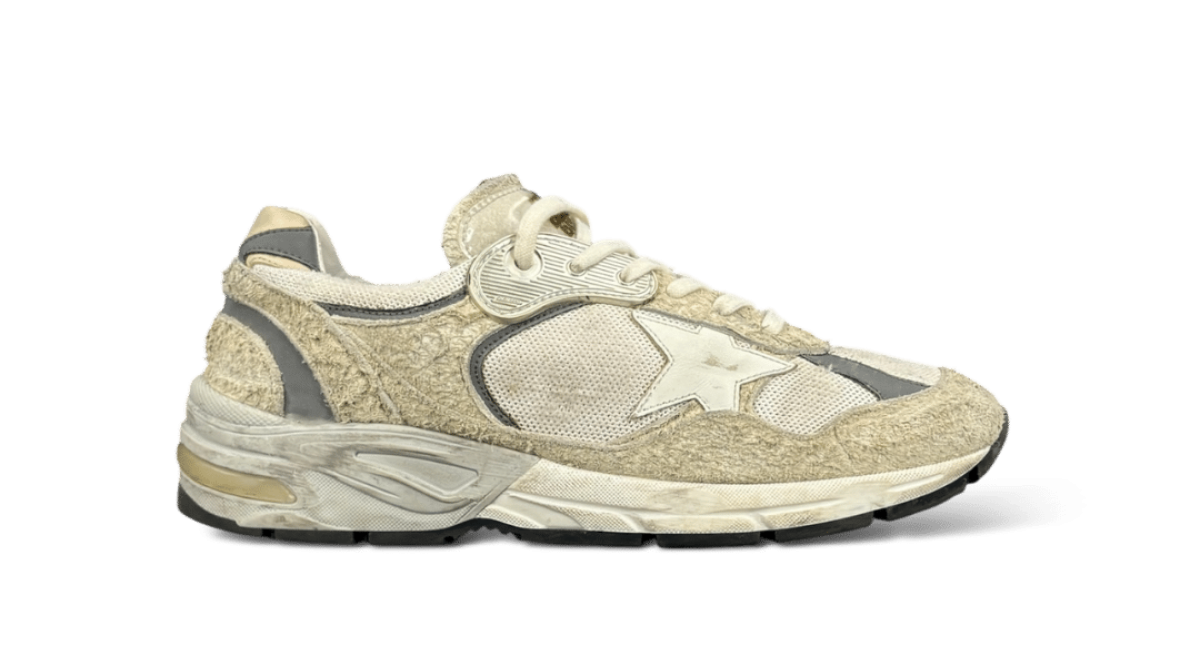 Golden Goose Dad Star Blanc 40