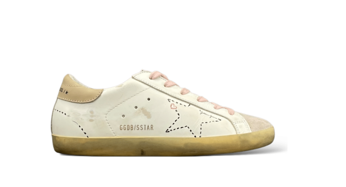 0000001553 Golden Goose Super Star rose/beige 38
