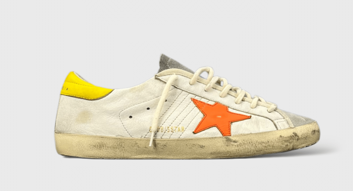 9970 Golden Goose Superstar jaune/orange/blanc/bleu 43