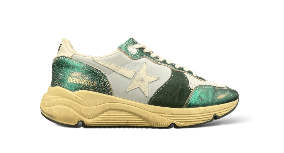 Golden Goose Running Vert/Beige/Blanc/ 39