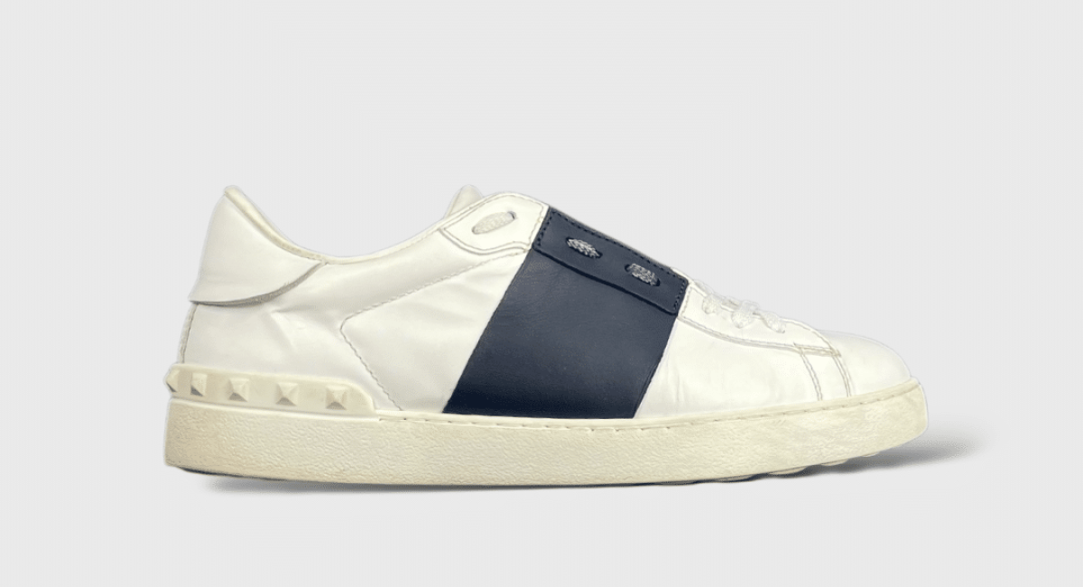 9526 Valentino Open Blanc/Bleu Marine 41,5